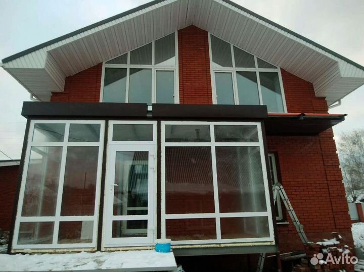 Остекление веранд беседок террас