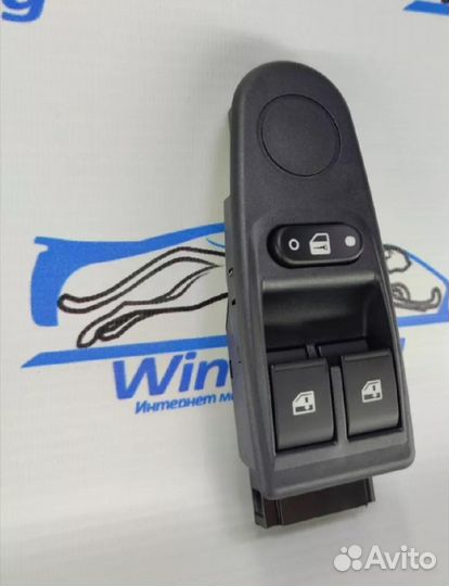 Блок стеклоподъёмника Калина 1пок