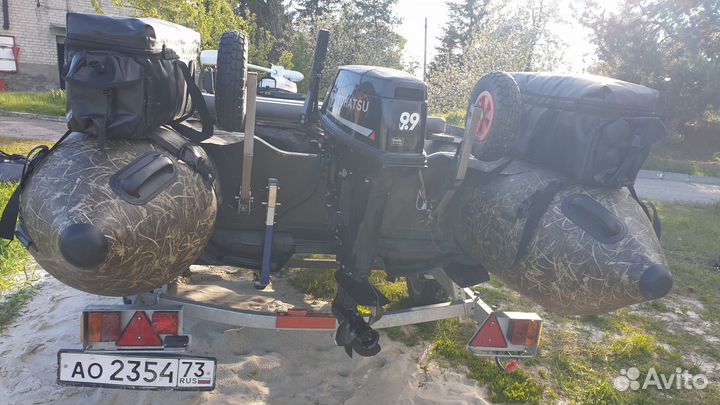 Пвх лодка solar 420 с мотором tohatsu 9.9 (18)