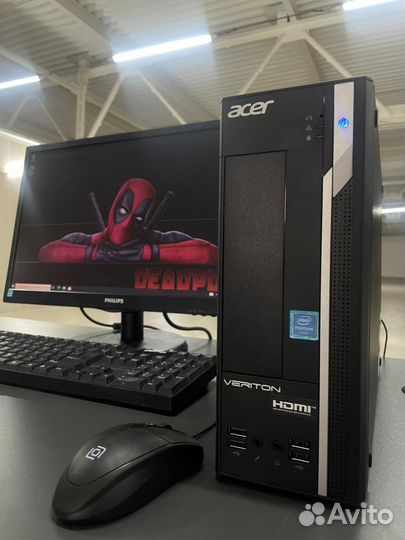 Комплект i3-7100/8GB + 22''Монитор