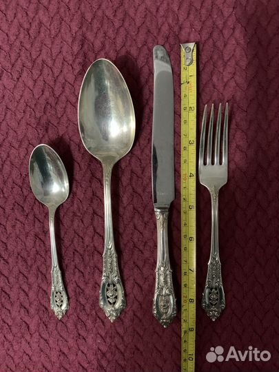 Столовый набор. Серебро США