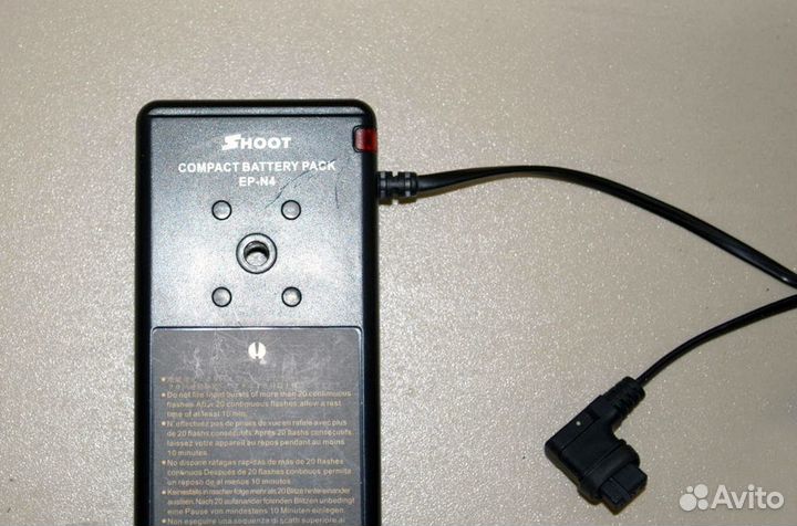 Батарейный блок для вспышки canon