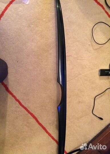 Черный спойлер на Toyota Corolla 180 2013-2017