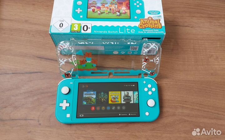 Прошитый Nintendo Switch Lite Zelda ToK 32 +128Gb