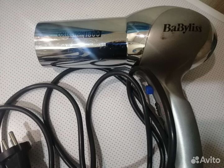 Фен профессиональный babyliss 1800w