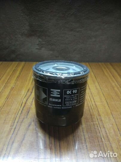 Фильтр масл. mahle OC-90 LADA chevrolet daewoo