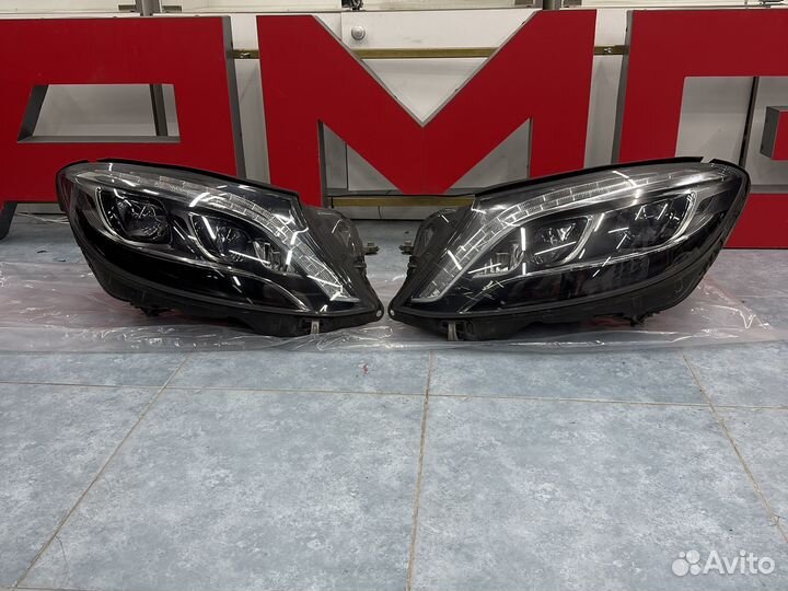 Фары на Mercedes Benz 222 до рестайлинг