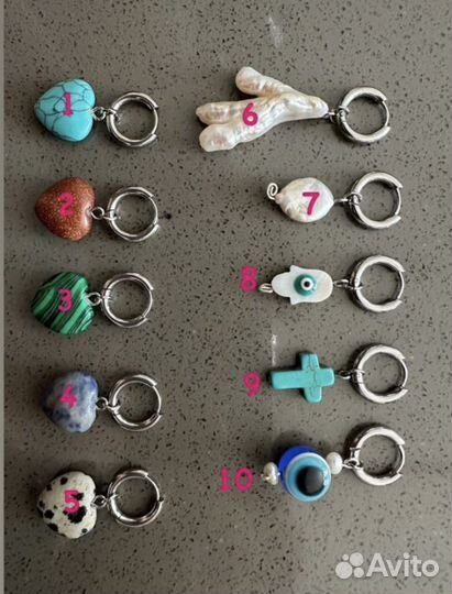 Серьги конго