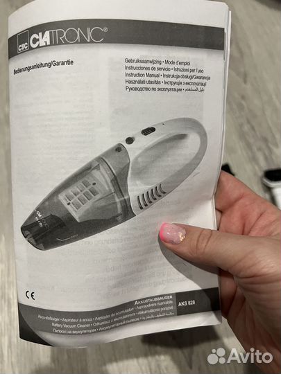 Пылесос мини портативный