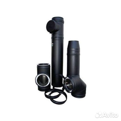 Дымоходы из нержавеющей стали.д.130, высота 5 м