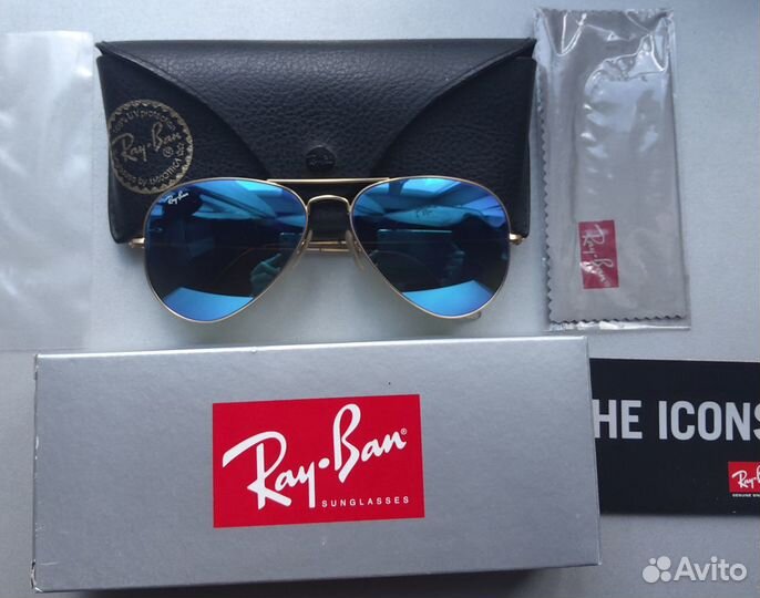 Новые Очки RayBan Aviator Оригинал Italy RB3025 G