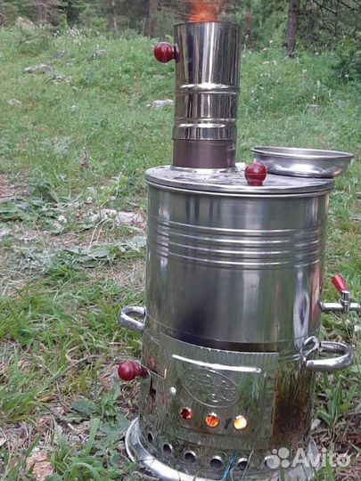 Самовар на дровах