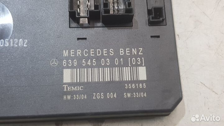 Блок SAM Mercedes - Benz w639 Viano Vito