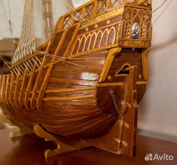 Модель каравеллы (нао) Санта Мария