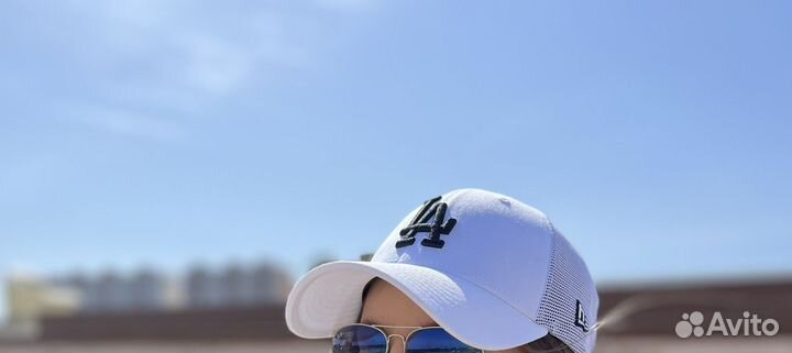 Кепка бейсболка new era оригинал белая