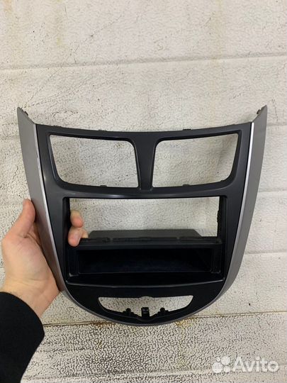 Рамка для магнитолы solaris 1