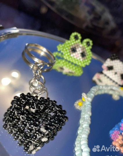 Делаю серги из бисера