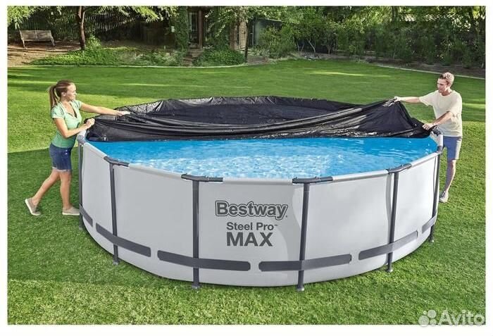 Бассейн 366 х 122см Bestway Steel Pro Max 56420