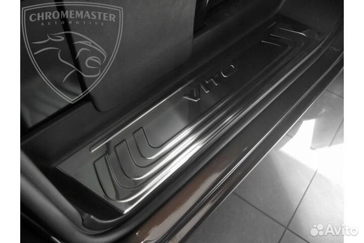 Накладки на пороги салона Mercedes Benz Vito 447