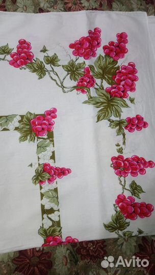 Скатерть лен СССР