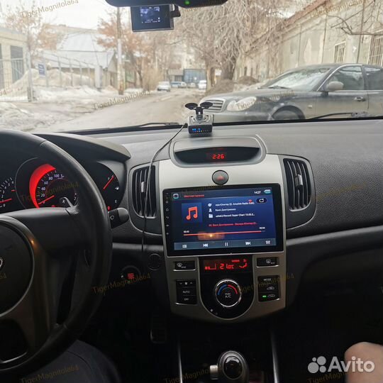 Магнитола Kia Cerato 2/Forte 09-12 Клим Сер 6/128G