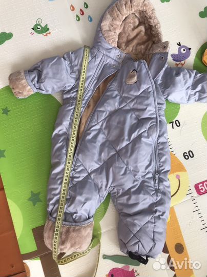 Комбинезон и шапка для мальчика