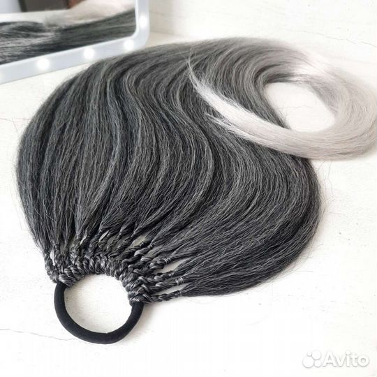 Афрохвост. Хвост на резинке