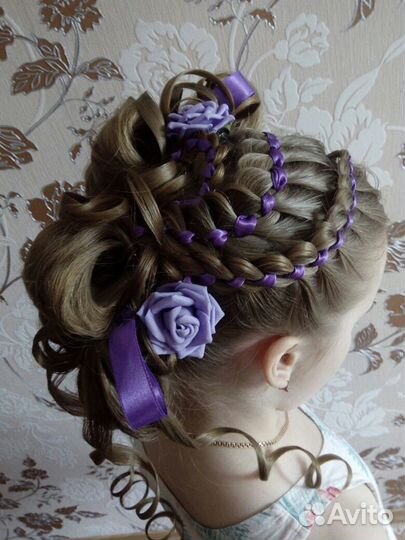 Свадебные.Вечерние.Детские прически