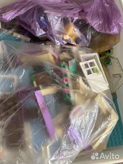 Детали лего пакетом