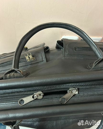 Сумка дорожная henry, натуральная кожа