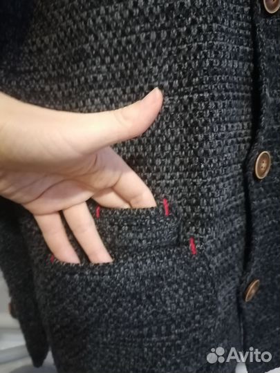 Мужской вязаный кардиган