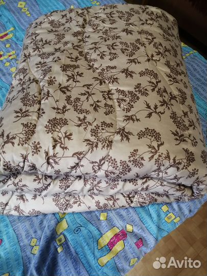 Одеяло новое, облегчённое, утеплённое, евро