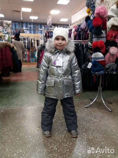 Зимний костюм для девочки