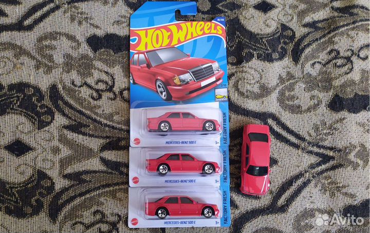 Mercedes Benz 500E hot wheels
