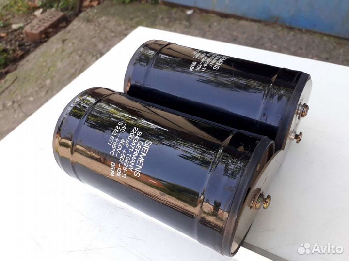 Конденсаторы электролитические