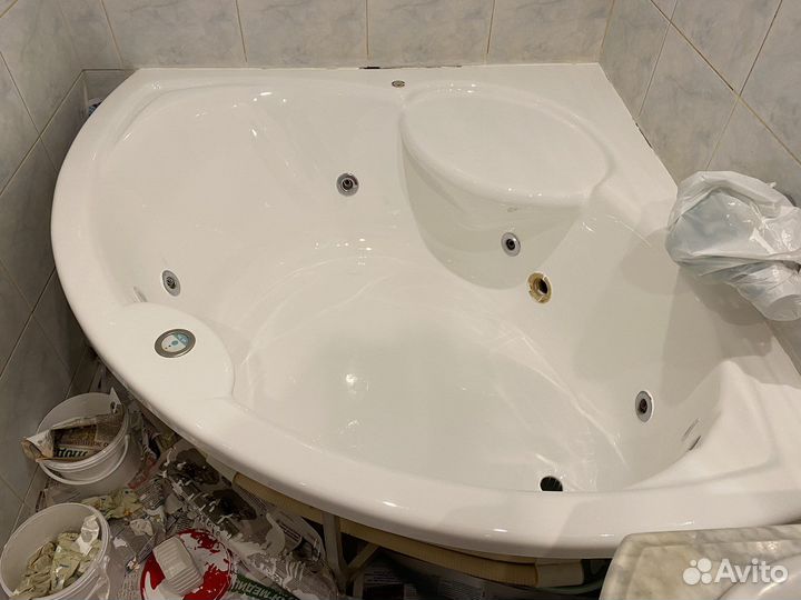 Реставрация ванны жидким акрилом,жидкий мрамор