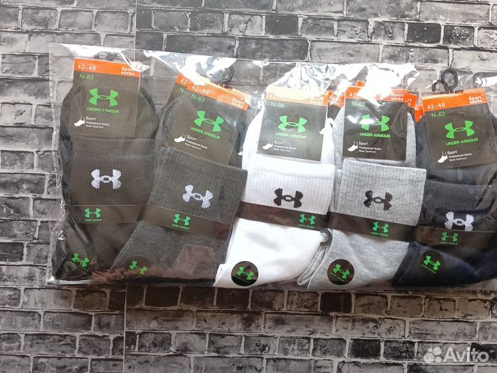 Носки Nike Adidas хлопок