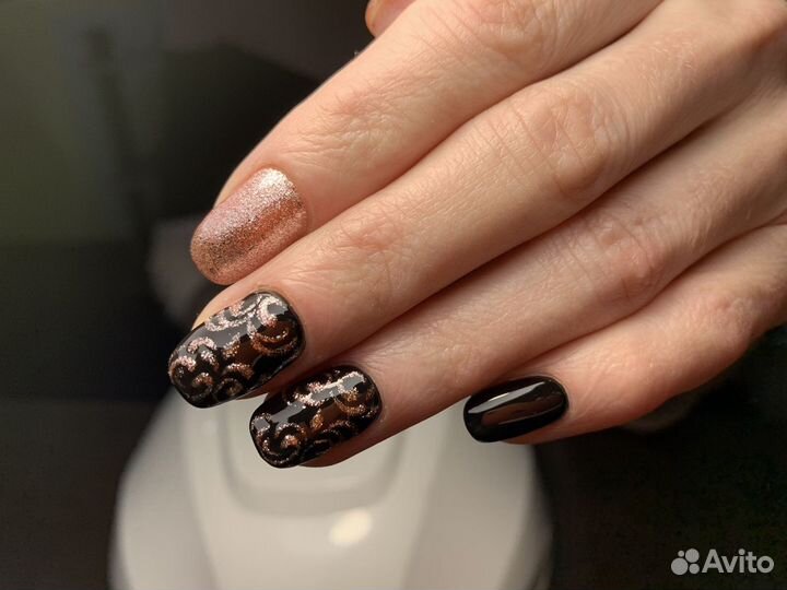 Маникюр, гель лак, наращивание ногтей