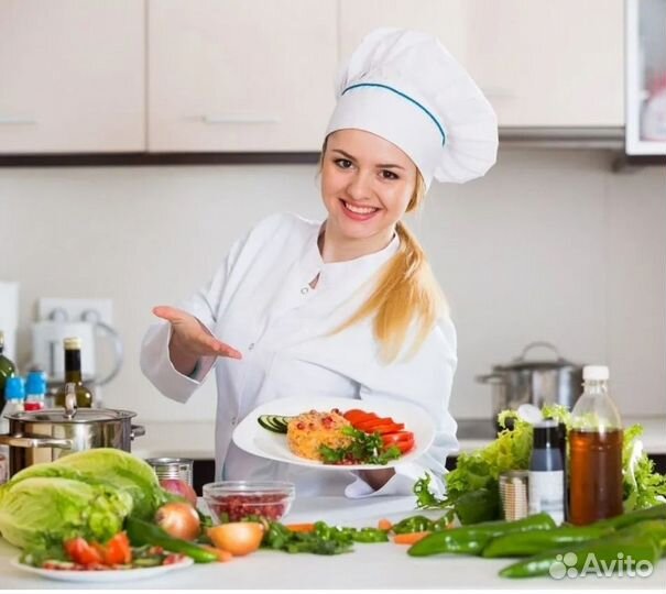 Повар ставка 250/час