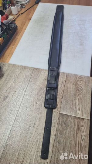 Ремень для гитары из натуральной кожи