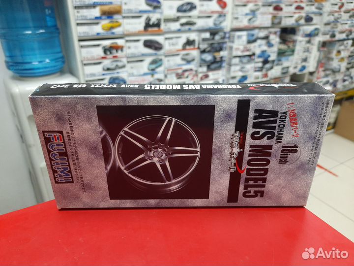 19277 18 inch Yokohama AVS Model 5 1:24 Fujimi Сб