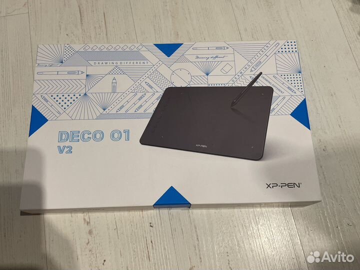 Графический планшет xp pen deco 01 v2