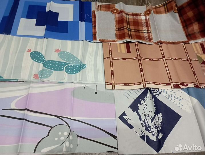 Лоскуты для рукоделия хлопок