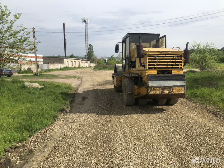 Услуги грунтового катка