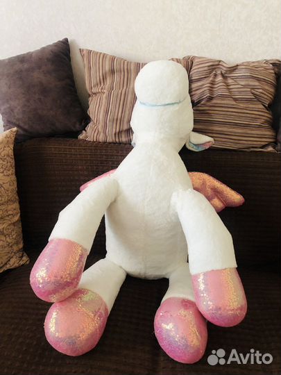 Большая мягкая игрушка единорог