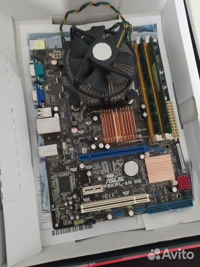 Материнская плата 775 сокет asus p5kpl-am se