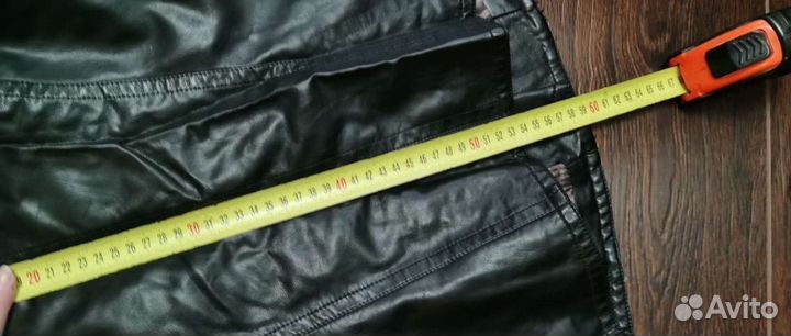 Кожаная куртка косуха 44