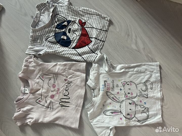 Одежда на девочку пакетом 86