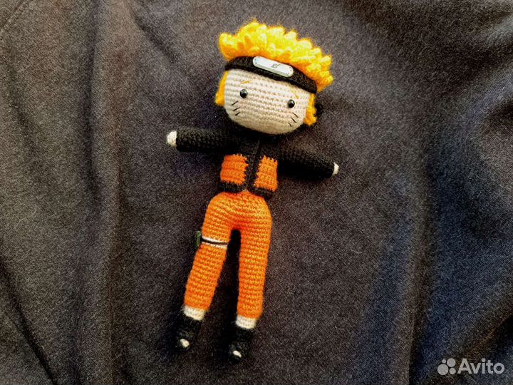 Вязаная кукла Наруто Удзумаки