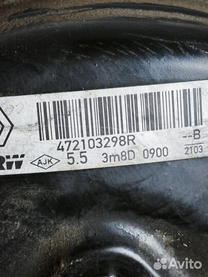 Вакуумник тормозной Renault Logan II (2012—2018)